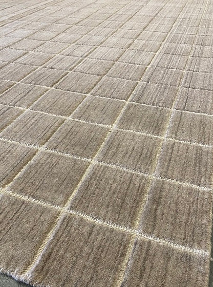 Jix Grid - Striated Beige