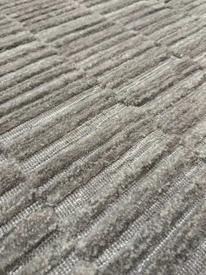 Archive Sale Jix Subway Tatter - Tandem Taupe 4ft 1in x 6ft