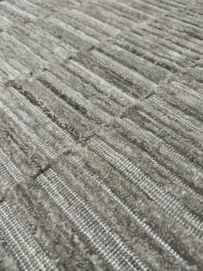 Archive Sale Jix Subway Tatter - Tandem Taupe 4ft 1in x 6ft