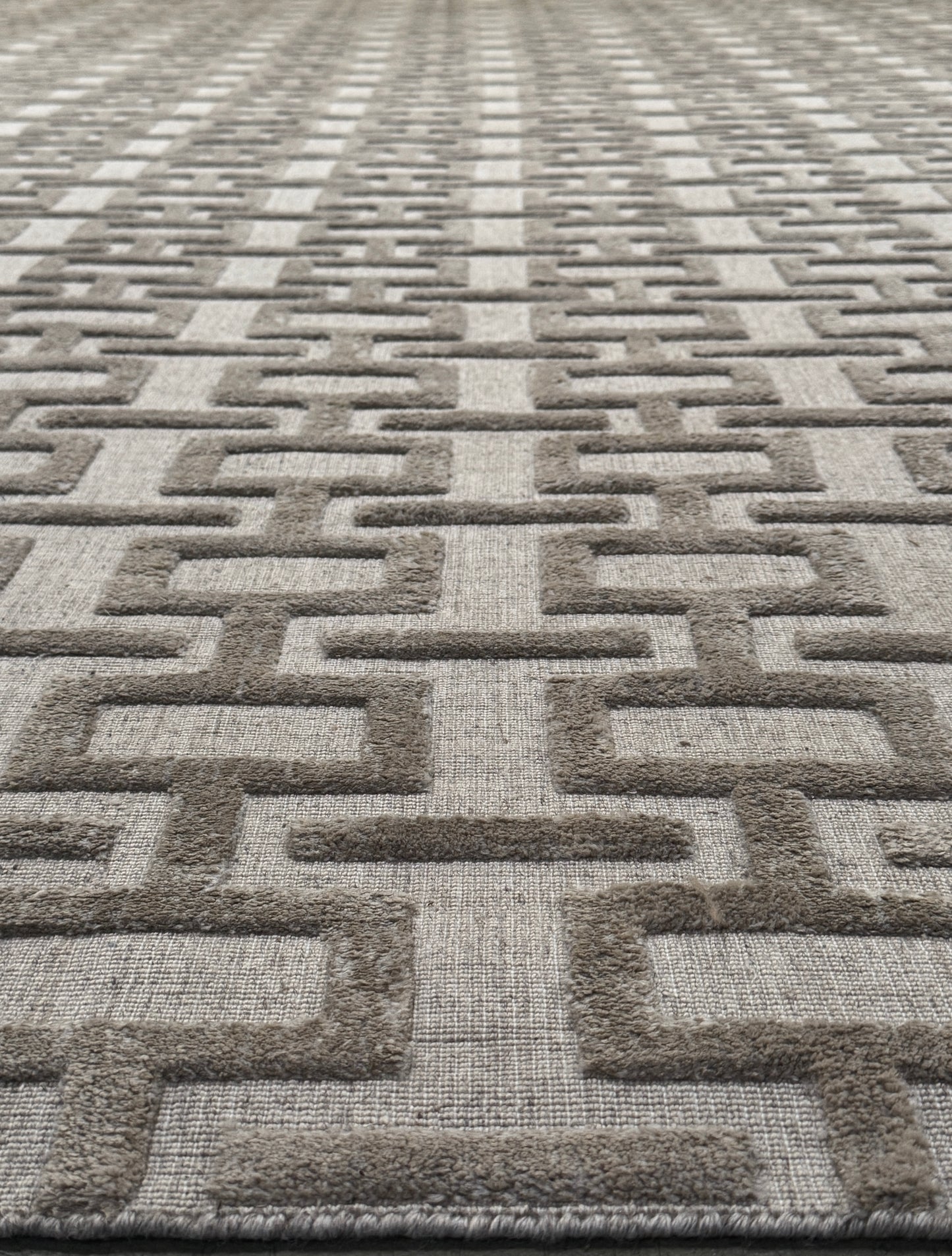 Archive Sale Jix Totem - Tickled (w/bronze serging) 5ft x 11 ft