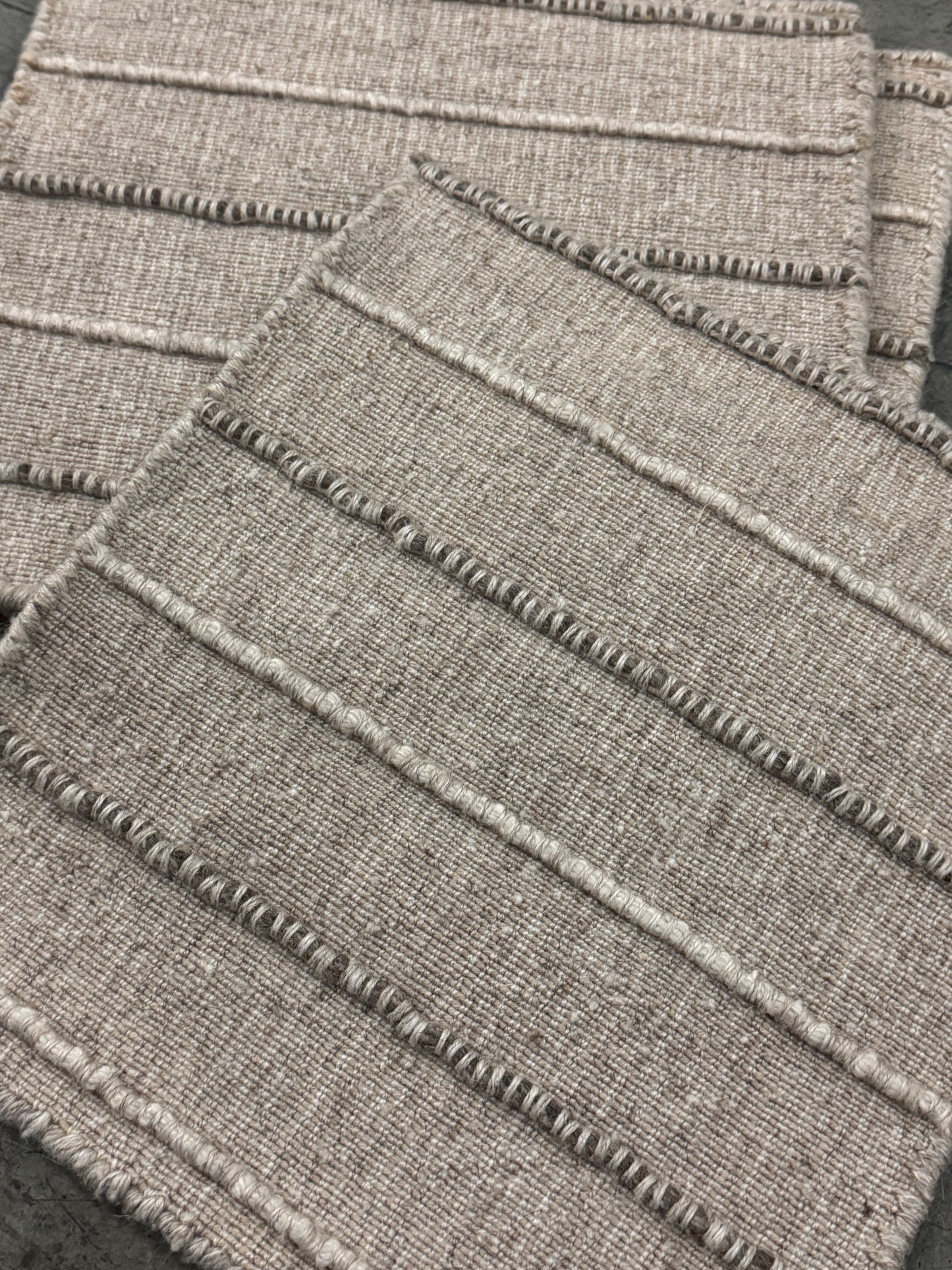 Archive Sale Jixxie Piping Stripe - Luster Linen 8ft x 10ft