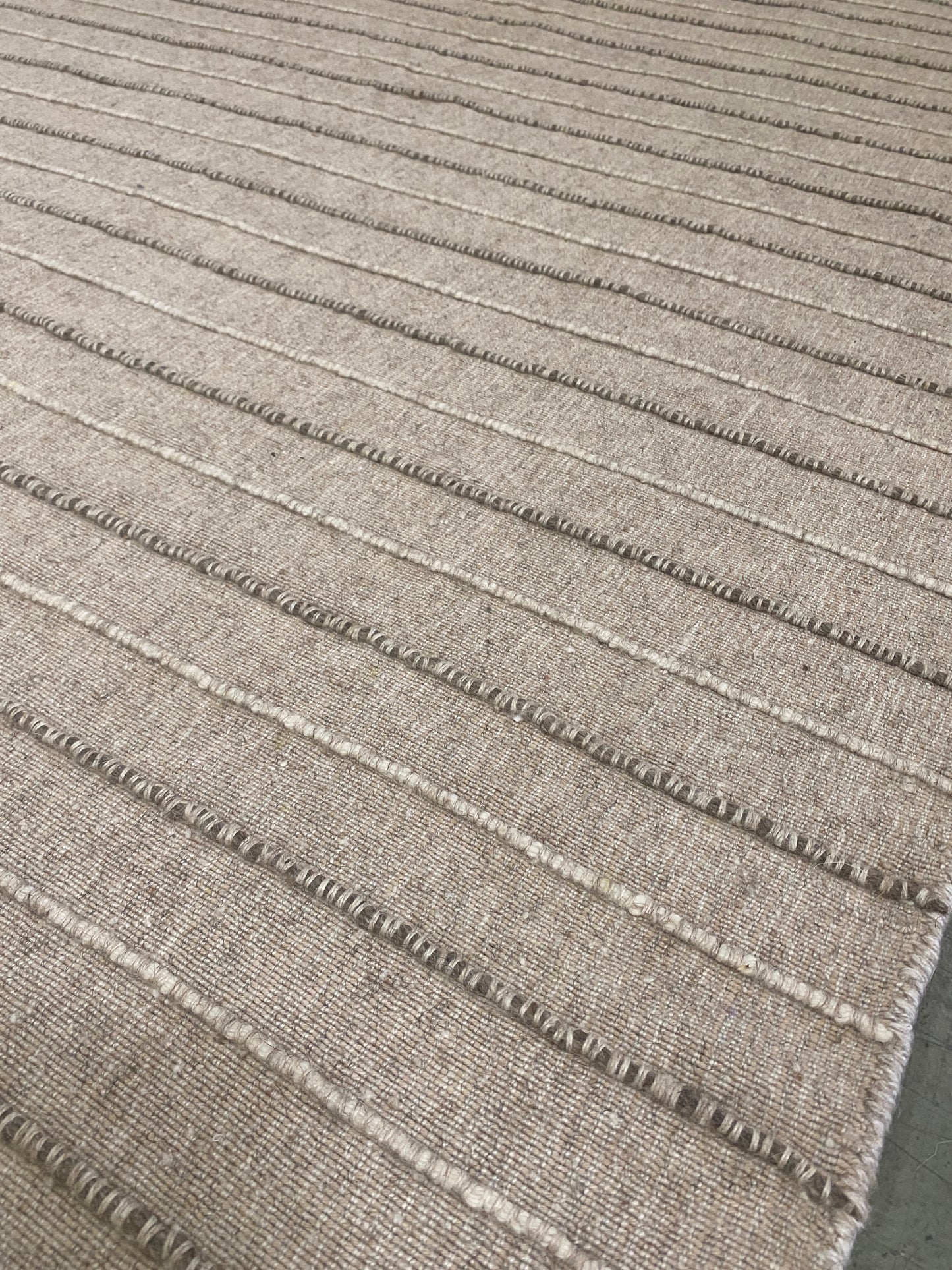 Archive Sale Jixxie Piping Stripe - Luster Linen 8ft x 10ft