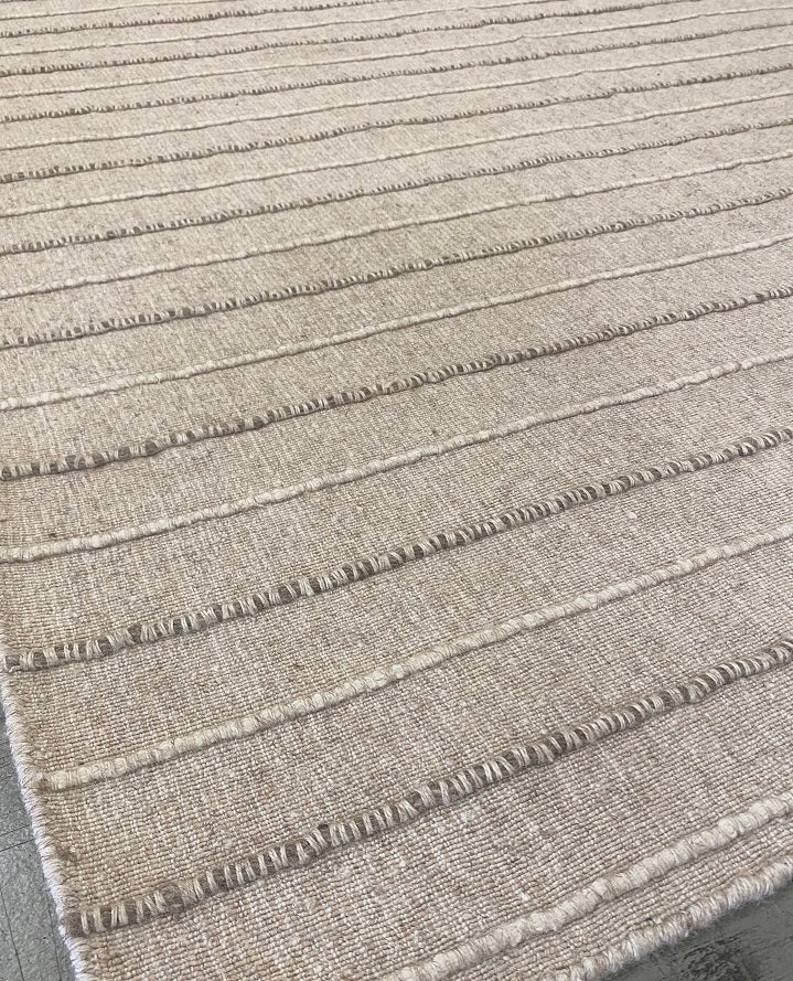 Archive Sale Jixxie Piping Stripe - Luster Linen 8ft x 10ft