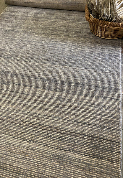 Archive Sale Jixxie Jute - Bold Slate Blue 5ft x 13ft 8in