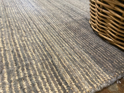 Archive Sale Jixxie Jute - Bold Slate Blue 5ft x 13ft 8in