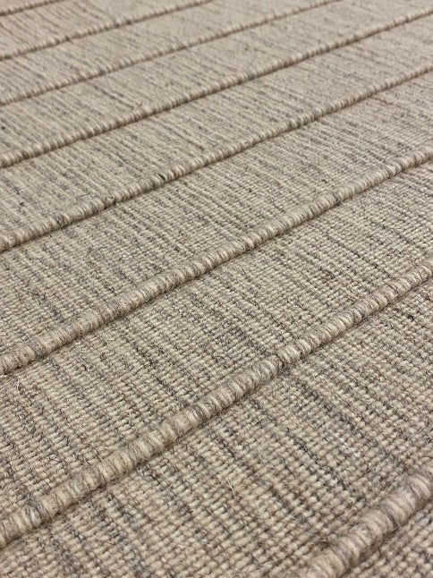 Jixxie Piping Stripe - Straw Linen