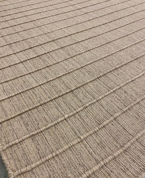 Jixxie Piping Stripe - Straw Linen