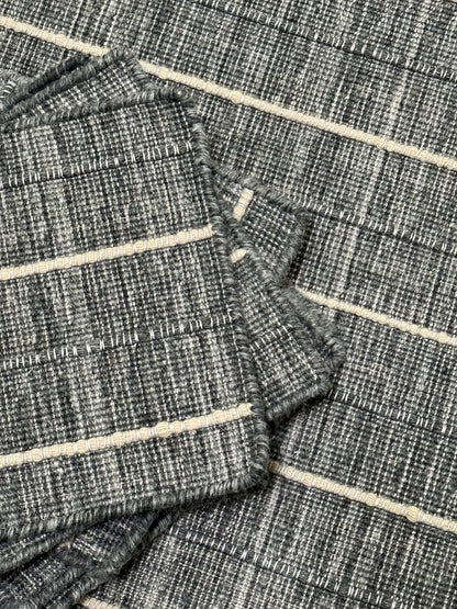 Jixxie Piping Stripe - Peacock Button