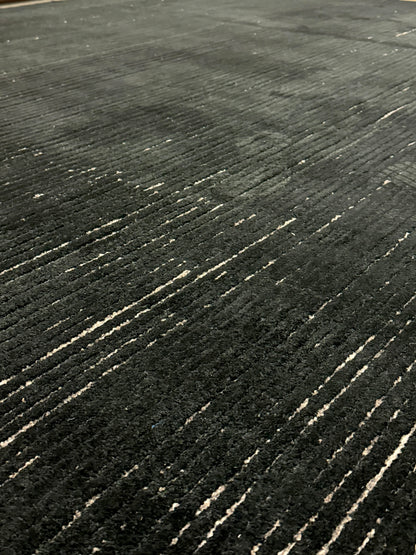 Jonac Stripe Tufted - Black Velvet