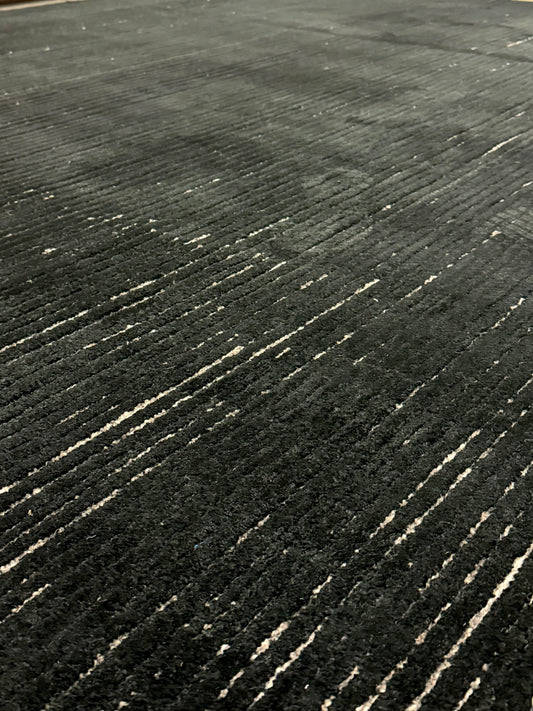 Jonac Stripe Tufted - Black Velvet