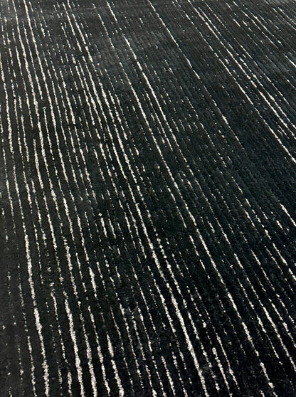 Jonac Stripe Tufted - Black Velvet