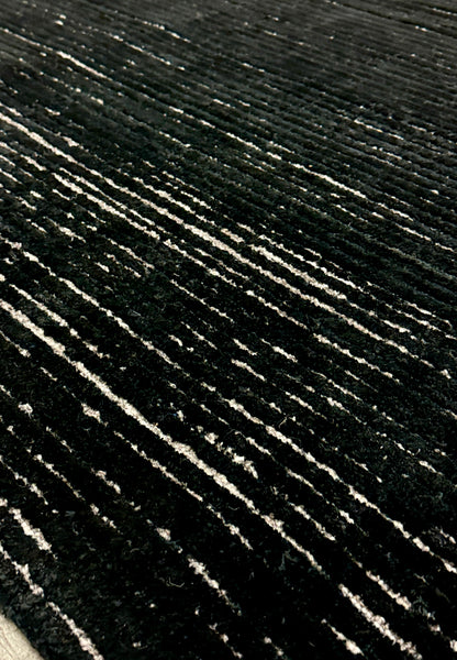 Jonac Stripe Tufted - Black Velvet