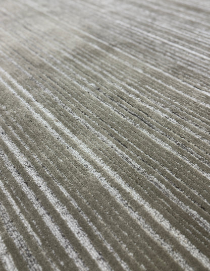 Archive Sale Jonac Stripe Tufted - Butter Fog 5ft x 7ft