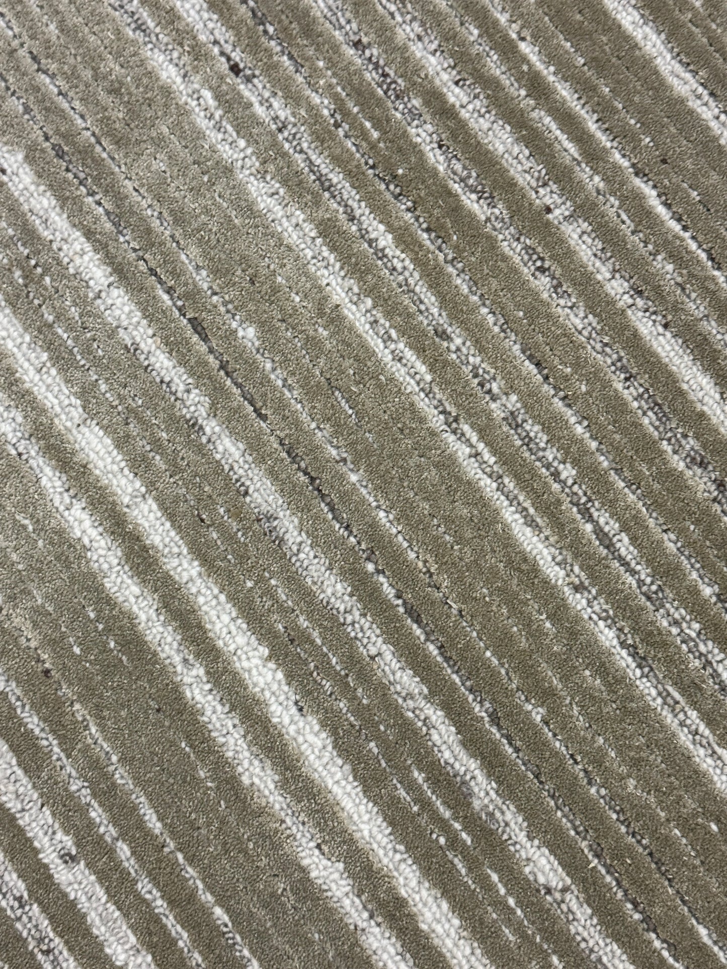 Archive Sale Jonac Stripe Tufted - Butter Fog 5ft x 7ft