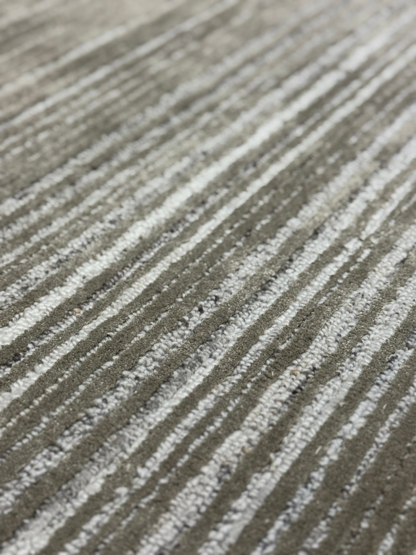 Archive Sale Jonac Stripe Tufted - Butter Fog 5ft x 7ft