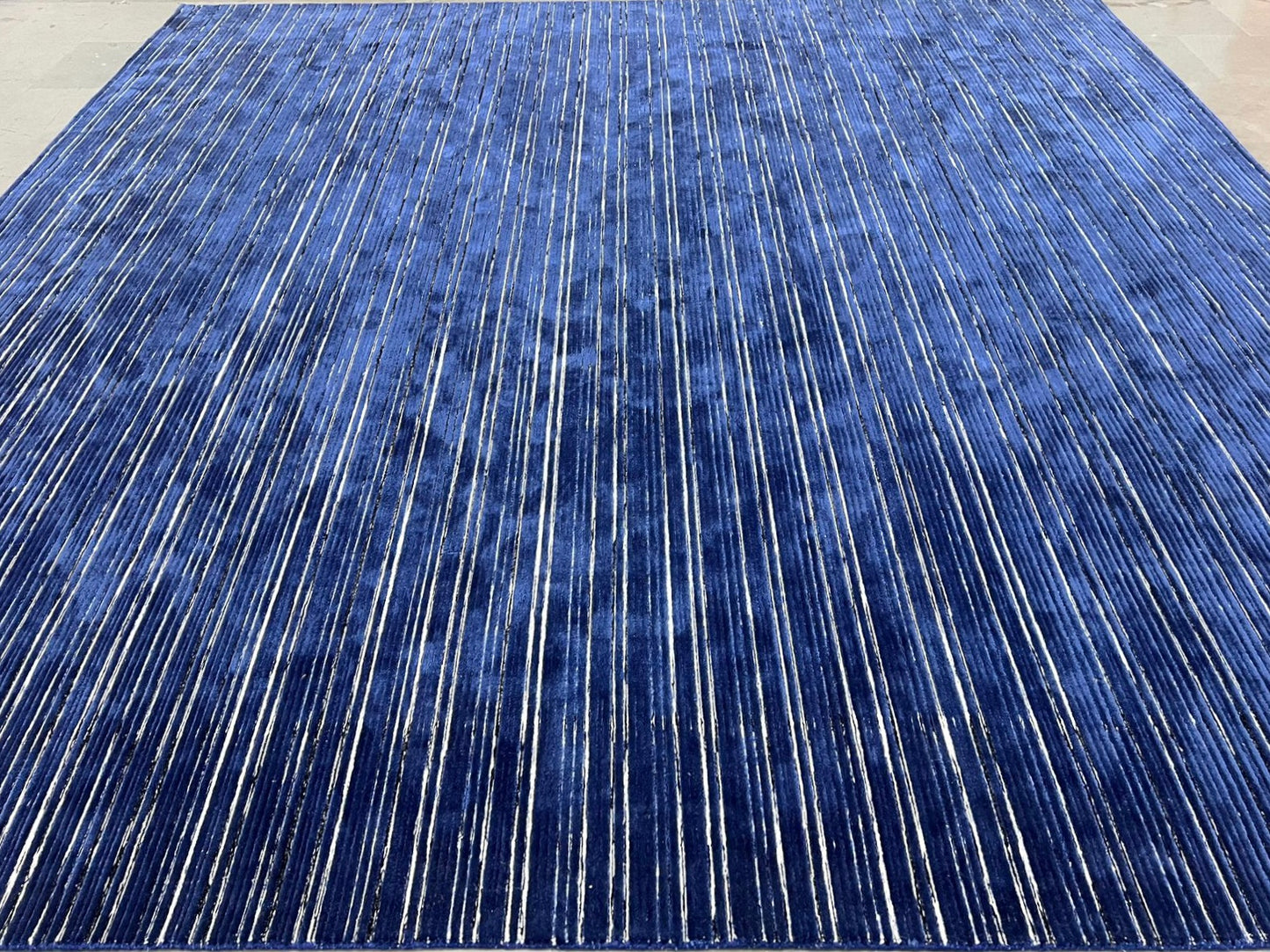 Jonac Stripe Tufted - Power Blue