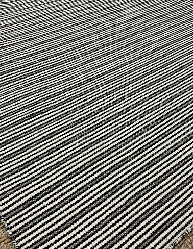 Joti Boo Stripe - Black + White + Grey