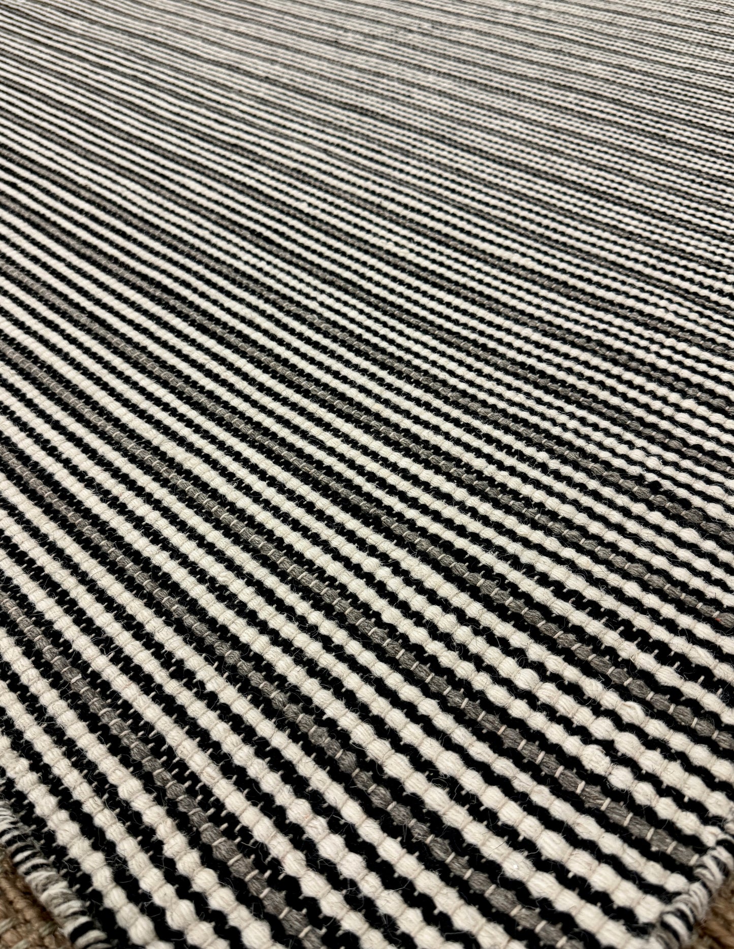 Joti Boo Stripe - Black + White + Grey