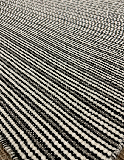 Joti Boo Stripe - Black + White + Grey