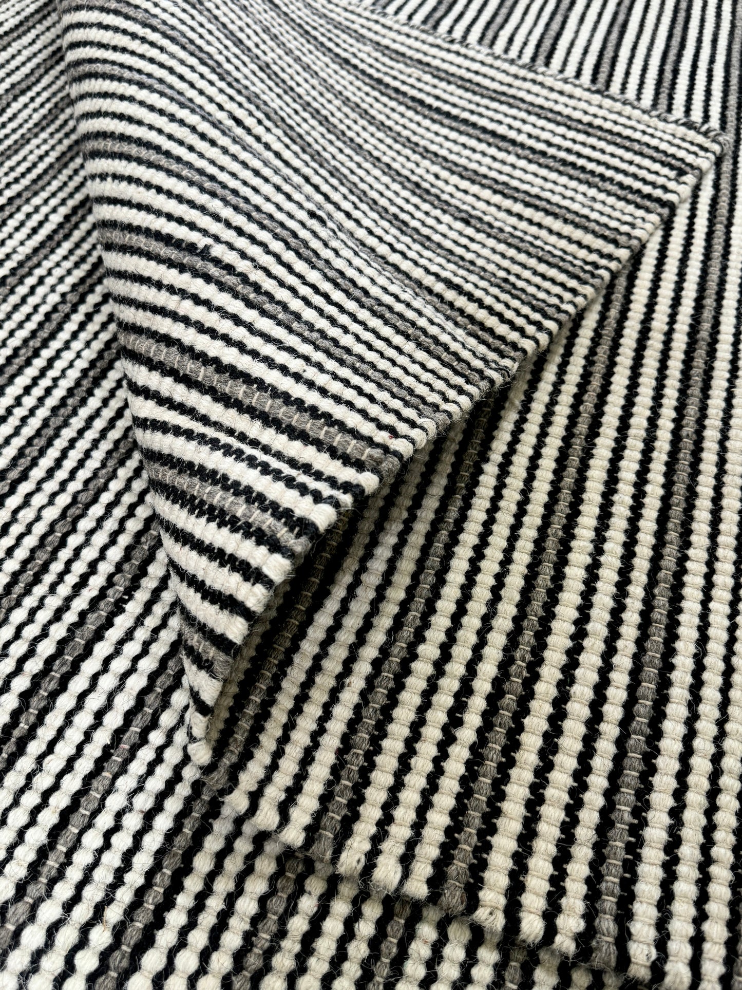 Joti Boo Stripe - Black + White + Grey