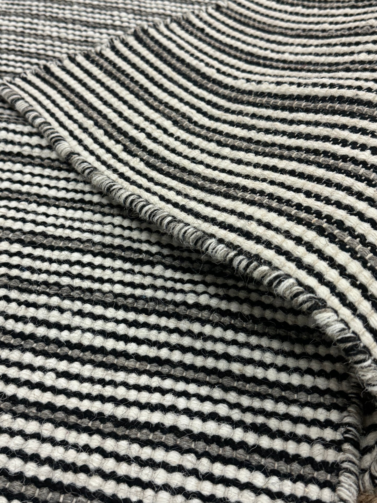 Joti Boo Stripe - Black + White + Grey