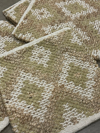 Jubax Trellis - Flaxy Pastel
