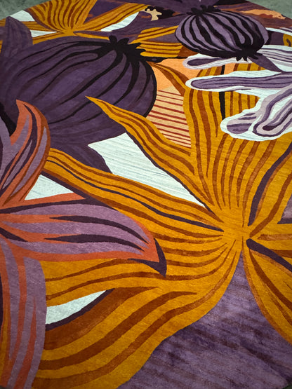 KC Tibetan Flower - Purple Glaze