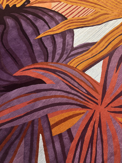 KC Tibetan Flower - Purple Glaze
