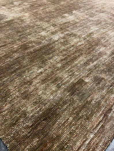 Marbled Stria Jute - Khaki Brown