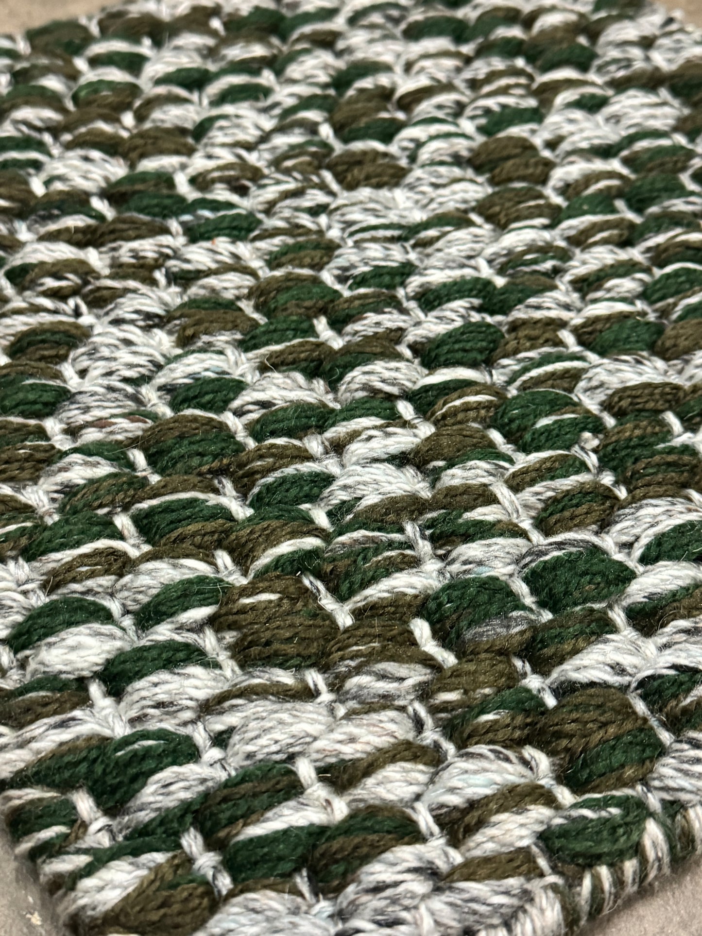 Outdoor Sisal Boucle - Khaki Grey