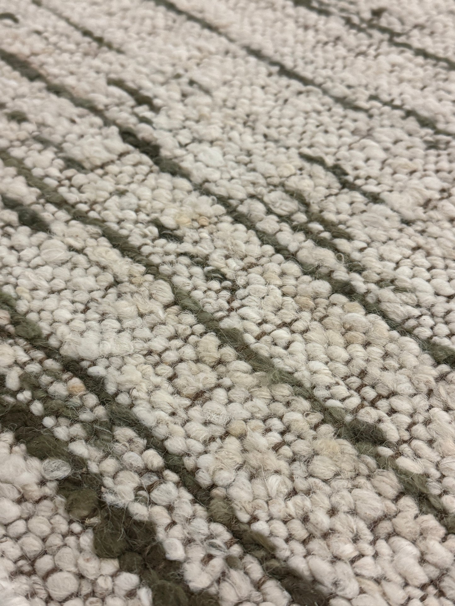 Archive Sale Lisbon Berber - Cuba Stone Sage 4ft x 6ft