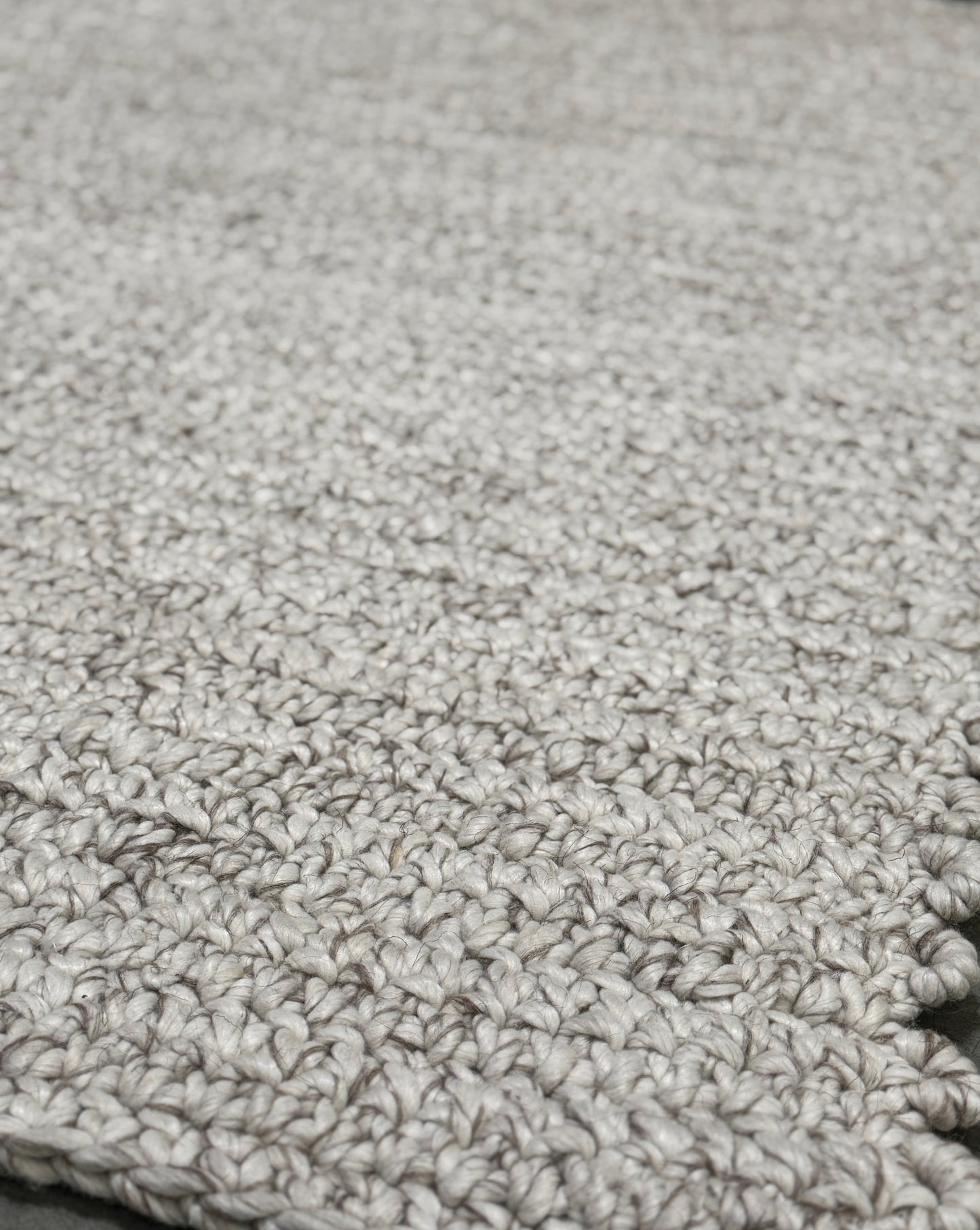 Archive Sale Outdoor Lopo Braid - Ivory Brown 4ft x 6ft