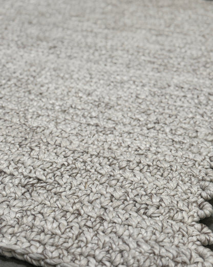 Archive Sale Outdoor Lopo Braid - Ivory Brown 4ft x 6ft