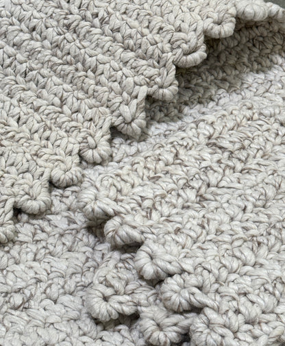 Archive Sale Outdoor Lopo Braid - Ivory Brown 4ft x 6ft