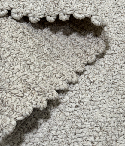 Archive Sale Outdoor Lopo Braid - Ivory Brown 4ft x 6ft