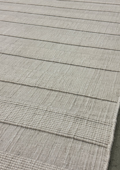 Archive Sale Outdoor Kamden Stripe - Chalk White 4ft x 6ft