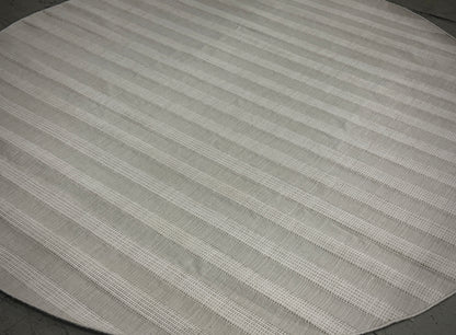 Archive Sale Outdoor Kamden Stripe - Pearl & Dew 9ft Round