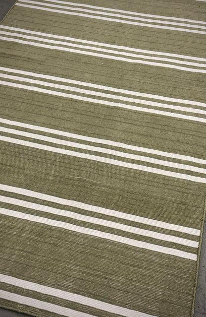 Outdoor Raya Flatweave - Antique Lime