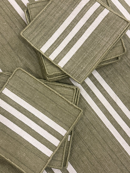 Outdoor Raya Flatweave - Antique Lime