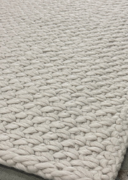 Archive Sale Outdoor Braided Sumac - Basketweave Bone 4ft x 6ft