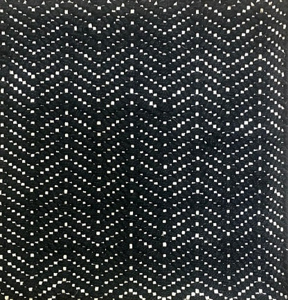 Outdoor Chevvy Weft - Black & White