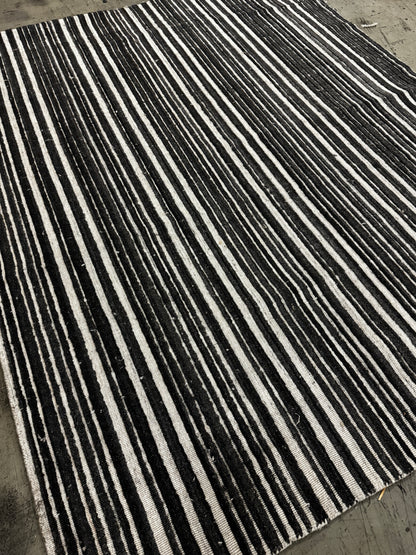Archive Sale Outdoor Jonac Stripe - Charcoal 6ft 6in x 7ft 6in