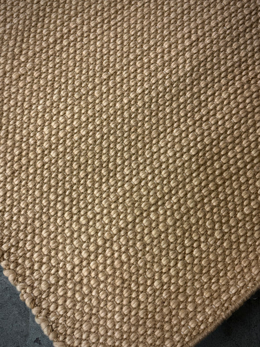 Archive Sale Outdoor Jute Bumpidy  - Natural and Natural 5ft x 8ft