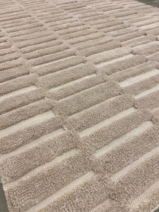 Archive Sale Outdoor Jutter Shag - Bone to Tone 6ft x 8ft