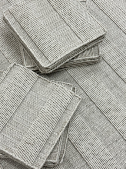 Archive Sale Outdoor Kamden Stripe - Chalk White 4ft x 6ft