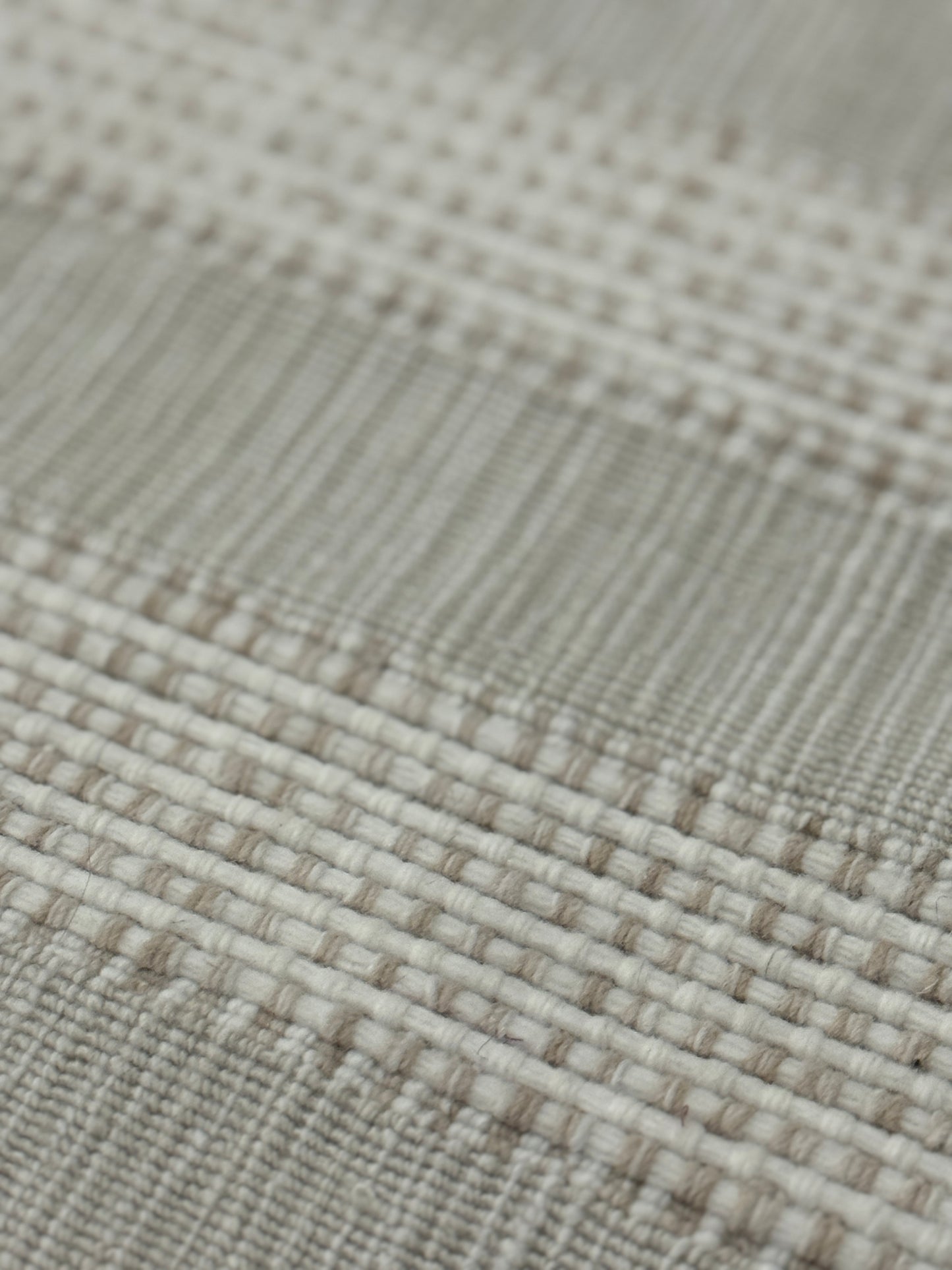 Archive Sale Outdoor Kamden Stripe - Pearl & Dew 9ft Round