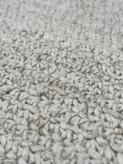 Archive Sale Outdoor Lopo Braid - Ivory Brown 4ft x 6ft