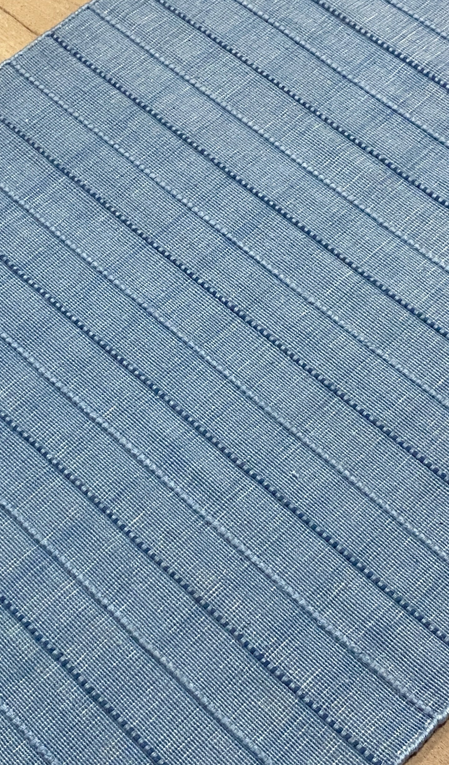 Jixxie Piping Stripe - Outdoor Porch Blue