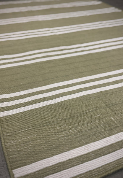 Outdoor Raya Flatweave - Antique Lime