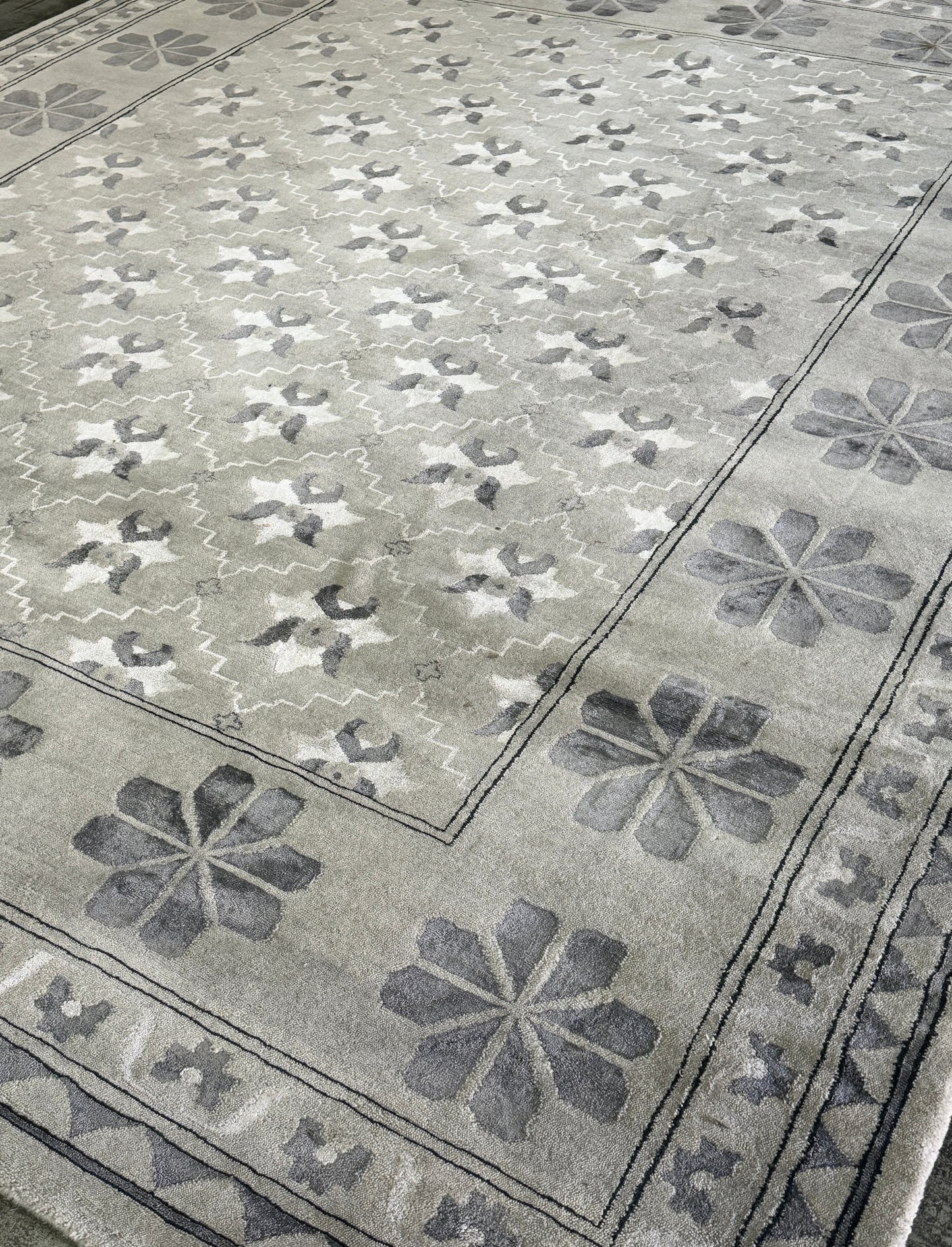 Archive Sale Padilo - Grey 9ft 5in x 11ft 9in